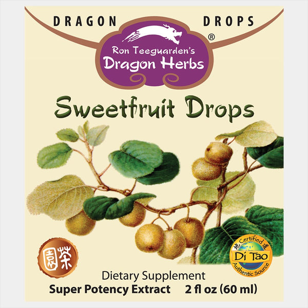 Dragon Herbs - Sweet Fruit Drops - Monkfruit aka Luo Han Guo (2fl.oz./60ml)