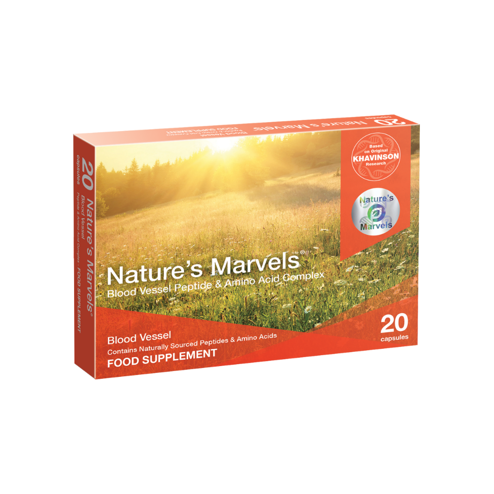 Blood Vessel Bioregulator (Nature’s Marvels™)| 20 capsules