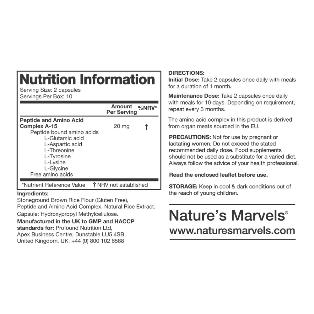 Ovary Bioregulator (Nature’s Marvels™) (20 capsules)