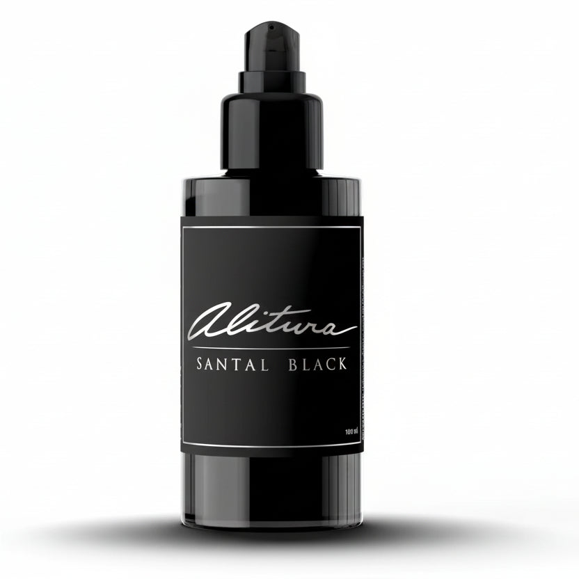 Alitura - Santal Black Hair & Body Oil | Multipurpose Botanical Oil for Skin, Hair & Beard (100ml)