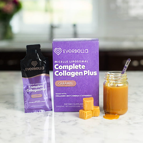 Everbella - Complete Collagen Plus 15x15ml pouches (Caramel Flavour)