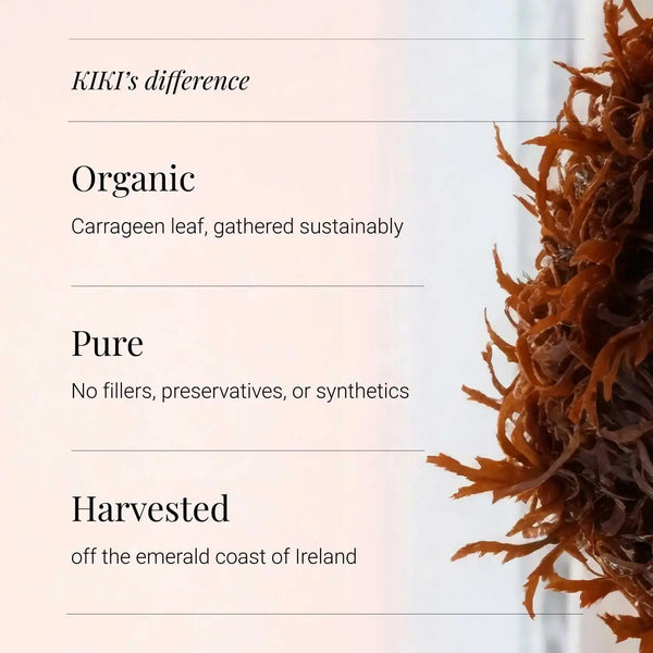 Kiki Health - Organic Irish Sea Moss (90 Vegicaps/500mg)