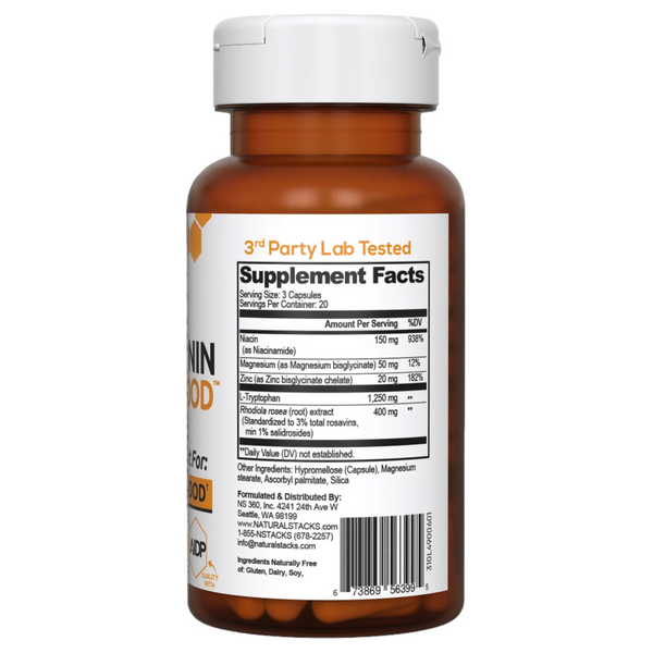 Natural Stacks - Serotonin Brain Food™ (60caps)