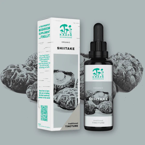 KÄÄPÄ Mushrooms - Shiitake Organic Traditional Tincture (50ml)