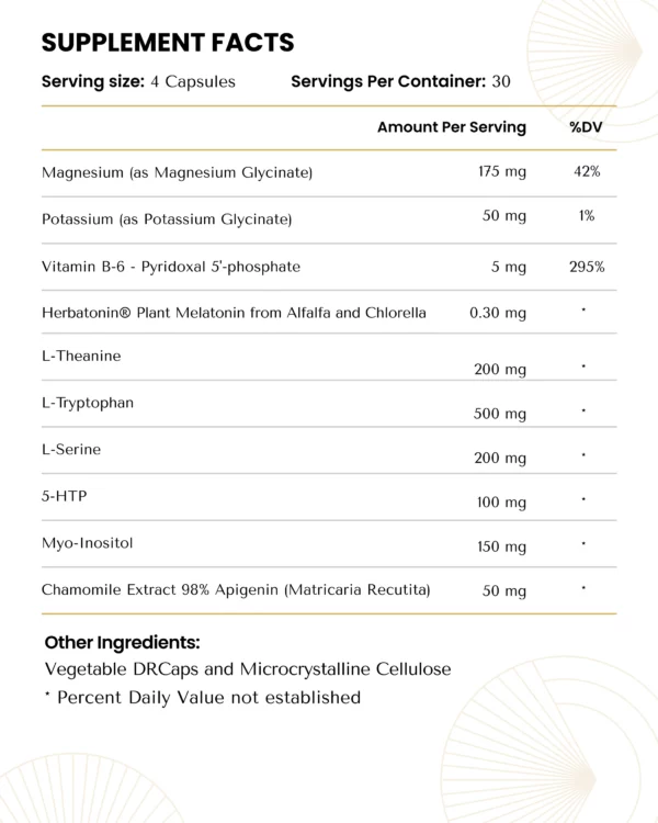 The Energy Blueprint - Human Optimization - Sleep (120 Capsules)