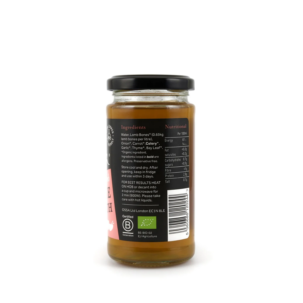 Ossa Organic Lamb Bone Broth (240ml)