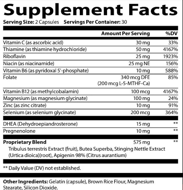 New Alpha Nutrition - Super T 60caps