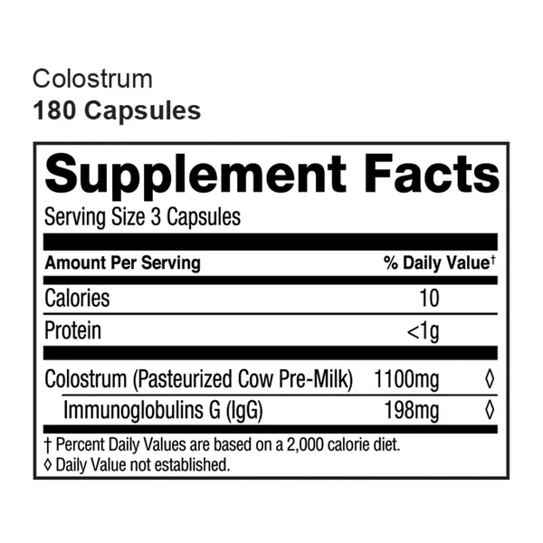 Surthrival Colostrum 180caps 500mg