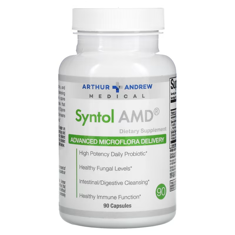 Syntol 500mg 90caps (Arthur Andrew Medical) (prebiotic, probiotic formula)