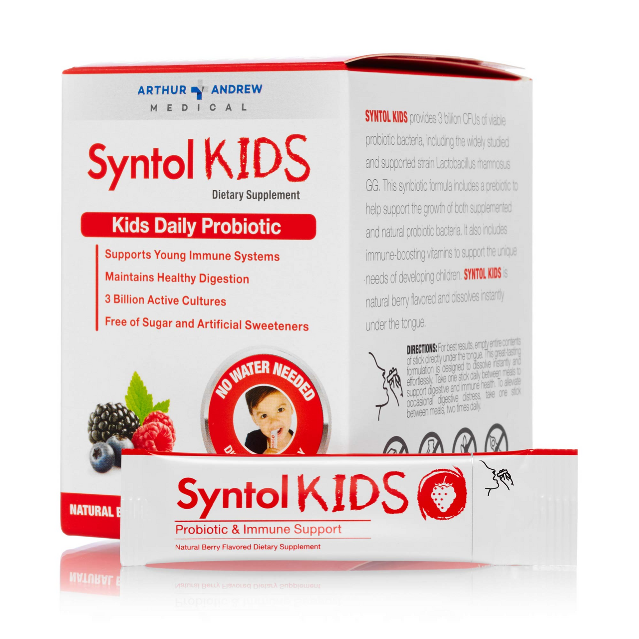 Syntol Kids 30 Sachets (Arthur Andrew Medical)(Kids Daily Probiotic)