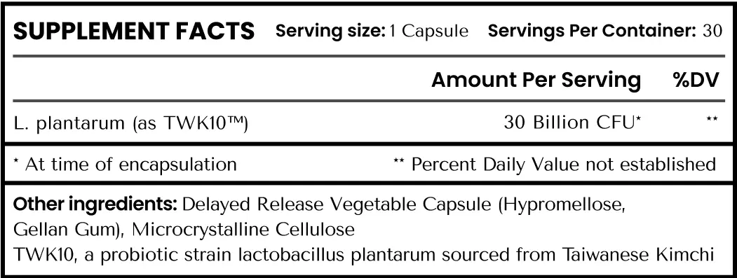 Human Optimization - TWK10 EnergyBiotic 30 caps