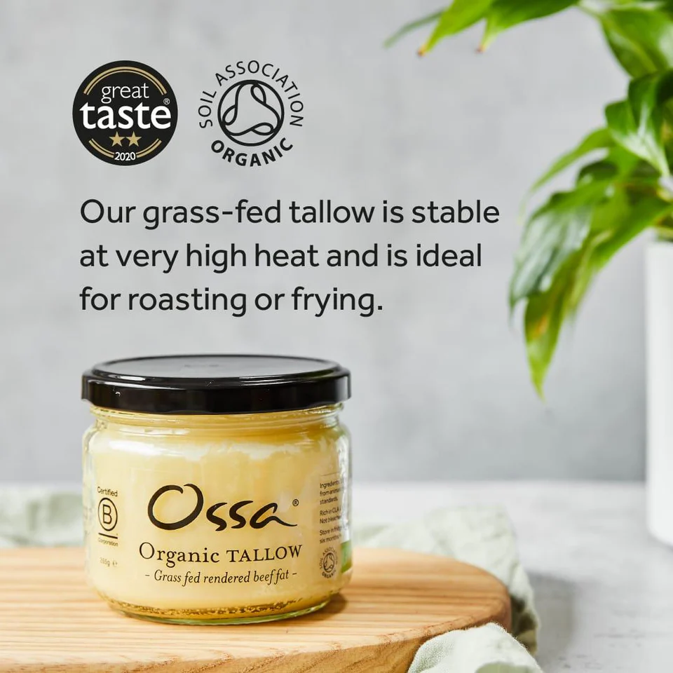 Ossa Organic Grass-Fed Tallow (265g)