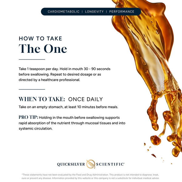 Quicksilver Scientific | The One  (100ml)
