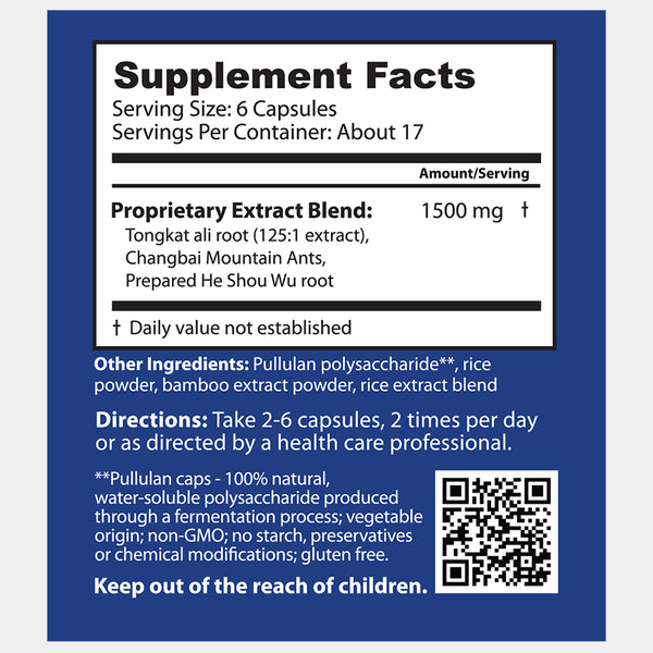 Dragon Herbs - TomKat Capsules (100 caps/250mg)