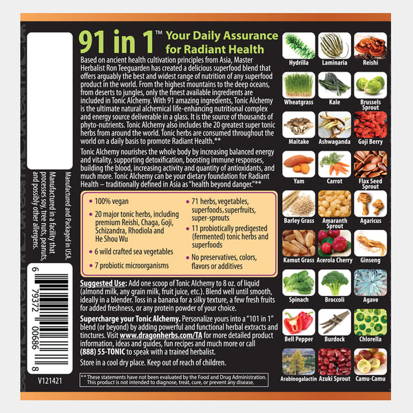 Dragon Herbs - Tonic Alchemy Superfood Blend (9.5oz/270g)
