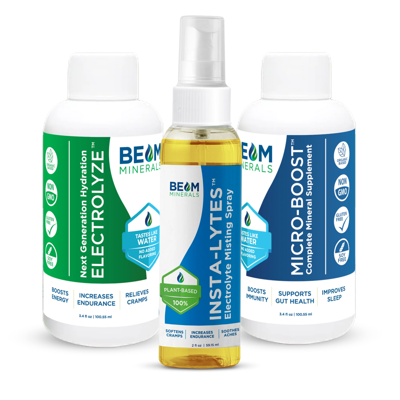 Beam Minerals - Travel Pack, Electrolyte & Micronutrient Support On-The-Go