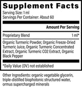 Thumbnail for Global Healing | Organic Liquid Turmeric | 2 fl Oz