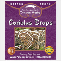 Thumbnail for Dragon Herbs | Coriolus Turkey Tail Drops 2 oz. (approx 27 servings)