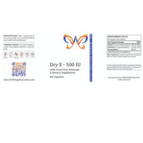 Thumbnail for Dr Wong’s WAM Essentials - Vitamin E | Dry E 500 IU with Yeast-Free Selenium | (60caps)