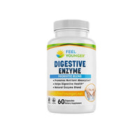 Thumbnail for Feel Younger - Digestive Enzyme Probiotic Blend 60caps