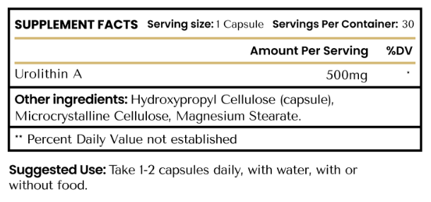 Human Optimization Lab - Urolithin A 30caps