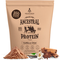 Thumbnail for Ancestral Supplements - Ancestral Protein Powder - Vanilla Chai Flavour (693g)