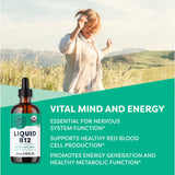 Thumbnail for Vimergy Herbs - Liquid B12 (115ml)