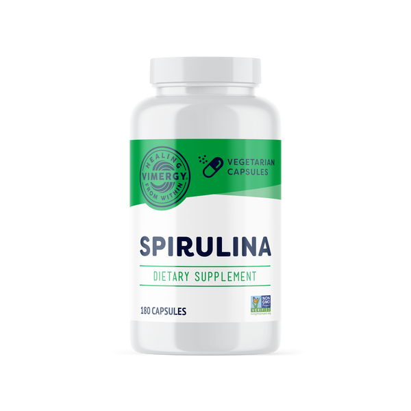 Vimergy Herbs - Spirulina Capsules 180 Capsules