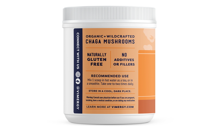 Vimergy Herbs - USDA Organic Chaga Extract Powder 250g