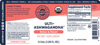 Thumbnail for Vimergy Herbs - ULTI-Ashwagandha 10:1 (115ml)