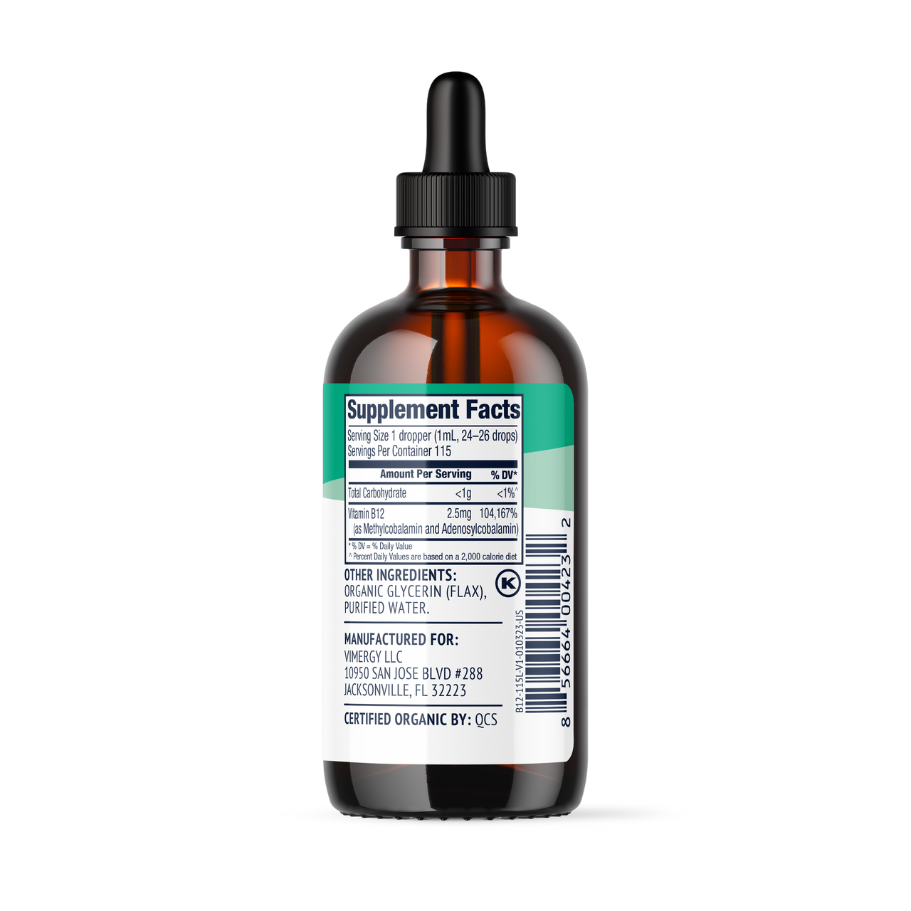 Vimergy Herbs - Liquid B12 (115ml)