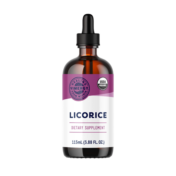 Vimergy Herbs Organic Licorice Extract 10:1 (115ml)