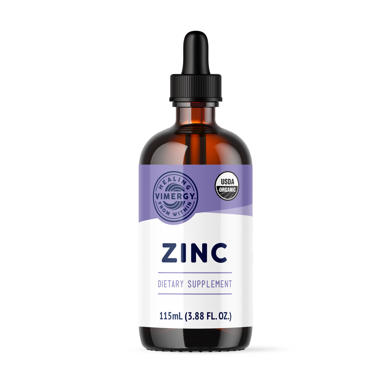 Vimergy Herbs - Organic Zinc Sulfate 115ml