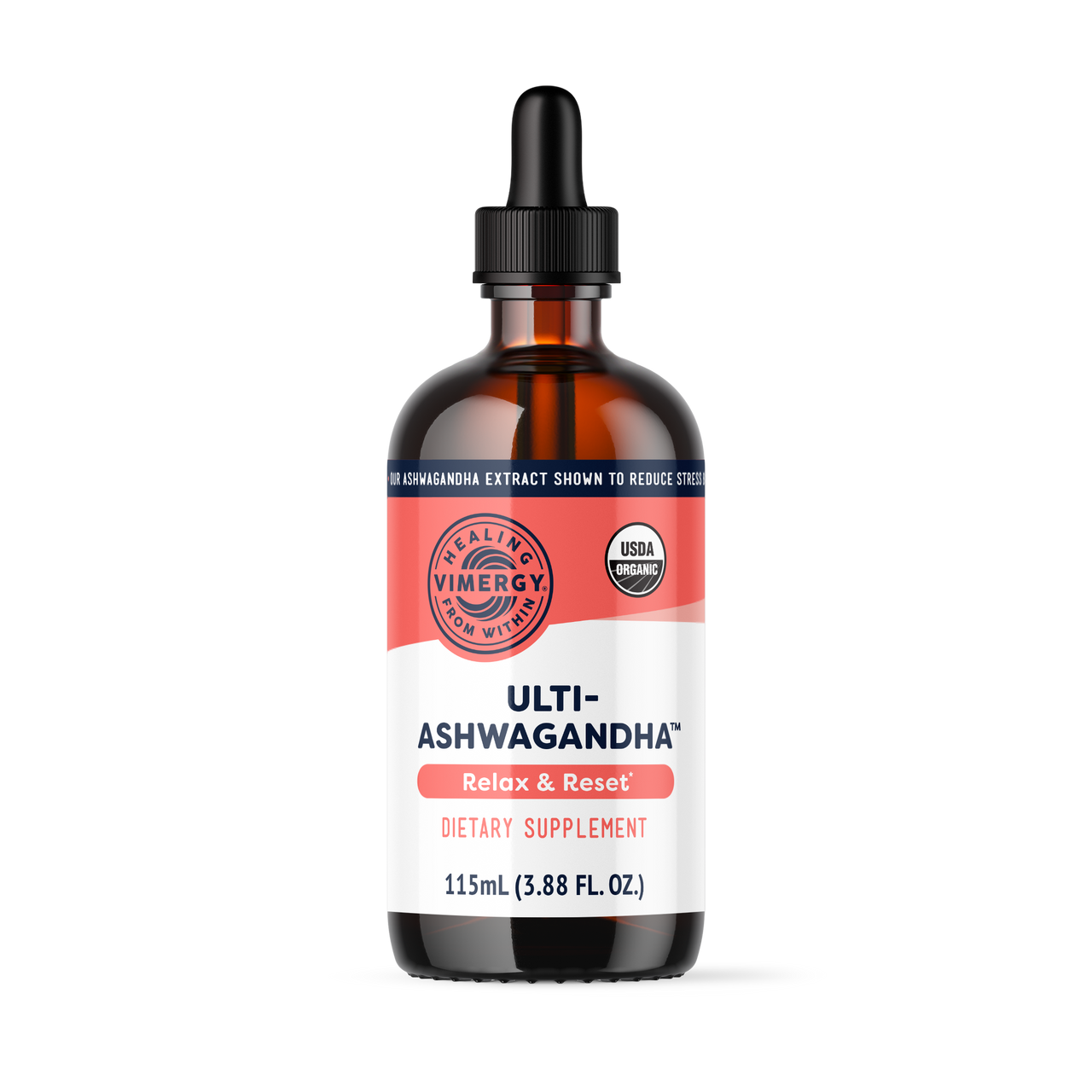 Vimergy Herbs - ULTI-Ashwagandha 10:1 (115ml)