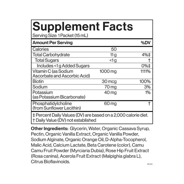 Cymbiotika - Liposomal Vitamin C (28x15ml pouches)