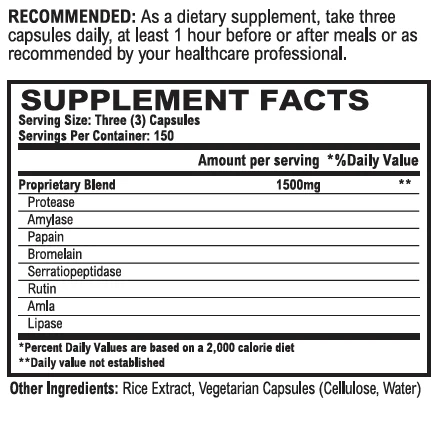 Vitalzym - 450 caps