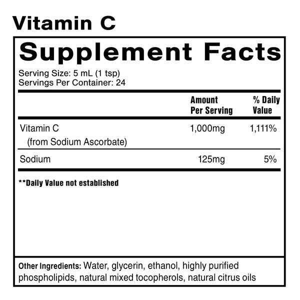 Quicksilver Scientific Liposomal Vitamin C 120ml