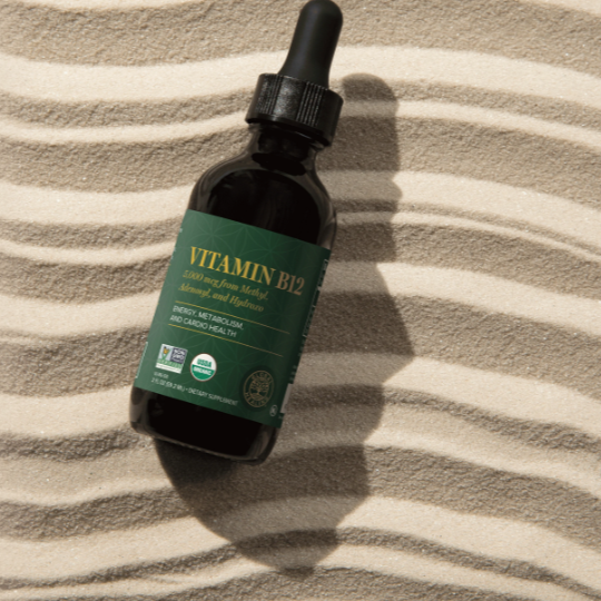 Global Healing | Vitamin B12 | 2fl Oz / 59.2ml (approx 60 servings)