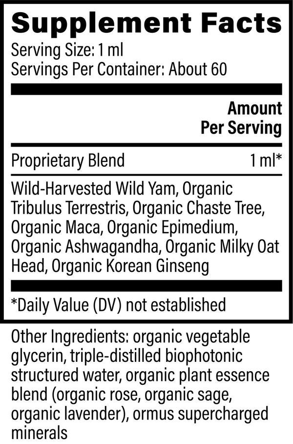 Global Healing | Women's Hormone Balance Supplement | 2 fl Oz (approx 60 servings)