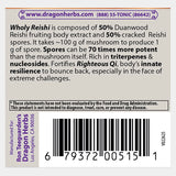 Thumbnail for Dragon Herbs | Wholy Reishi aka Protector 2000 | 100 caps (33 servings)