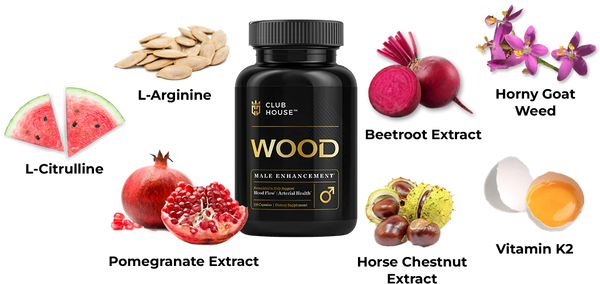 Clubhouse "Wood" Formula for Men (120 capsules)