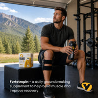 Thumbnail for Yolked - Vanilla Fortetropin® 30 Serving Canister (240g/8.5oz) Egg Yolk Powder