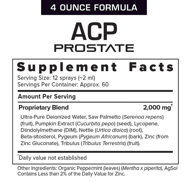 Results RNA - ACP Prostate Extra Strength 4floz (120ml)
