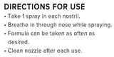 Thumbnail for Results RNA - ACS Nasal Spray Extra Strength 1floz (30ml)