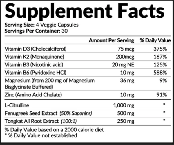 New Alpha Nutrition - Alpha Strength 120 Caps