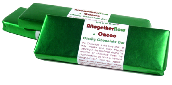 Living Libations Chocolate Bar - Altogether Now Cacao Clarity (4oz / 114g)