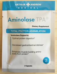 Thumbnail for Aminolase TPA dietary supplement package by Arthur Andrew Medical