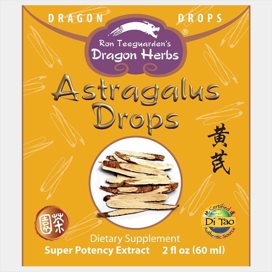 Dragon Herbs Astragalus Drops 2 fl. oz. (60 ml) Longevity Essentials