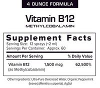 Thumbnail for Results RNA - Vitamin B12 Extra Strength 4floz (120ml)