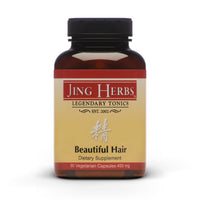 Thumbnail for Jing Herbs Beautiful Hair 450mg 90caps